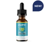 cbdMD Broad Spectrum CBG + CBD Oil Tincture